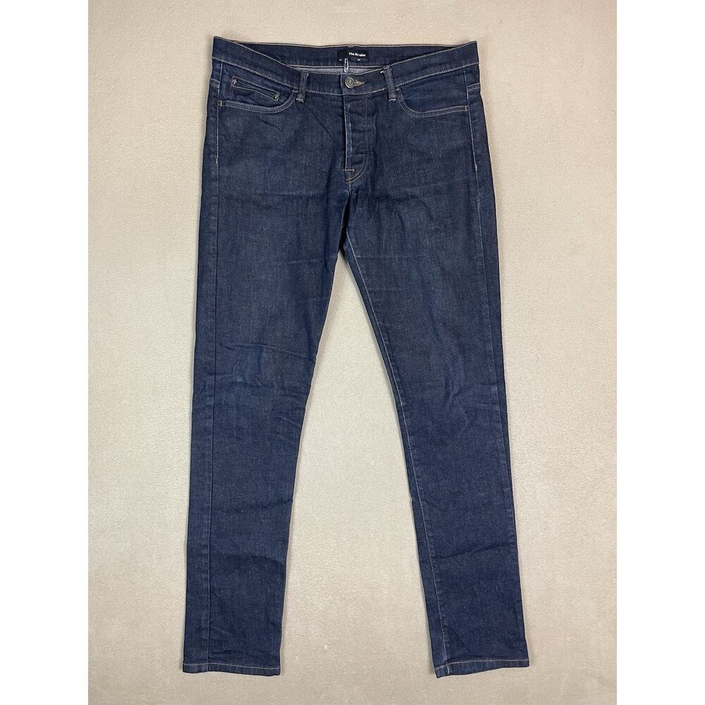 The Kooples Jeans Mens 33 Dark Wash Blue Slim Fit Cotton Stretch Denim C003371